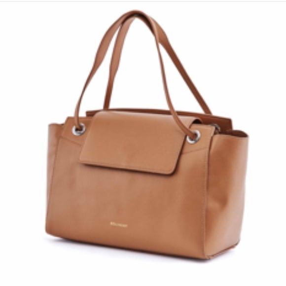Bolvaint Tan Trapeze-Shape Delphine Bag - Picture 9 of 12